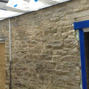 Cotswold cottage insulating plaster project 3